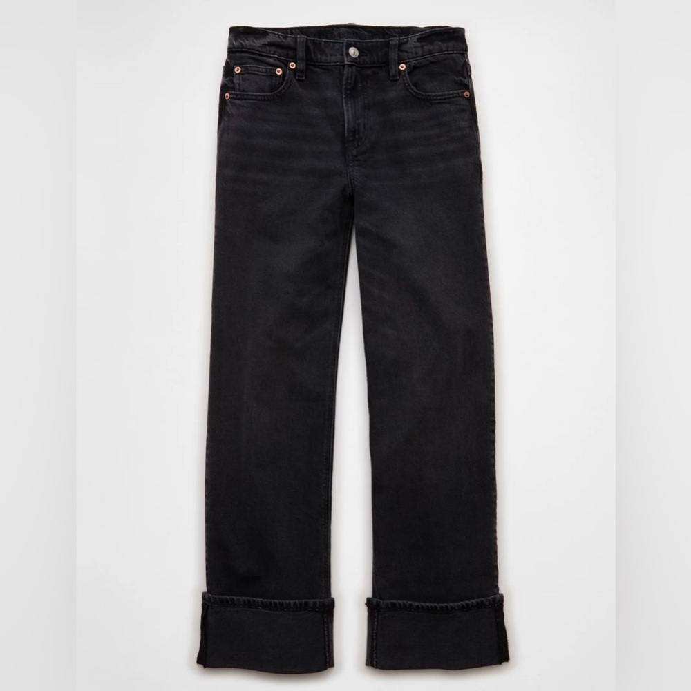 AE Stretch High-Waisted Stovepipe Jean - 16 short